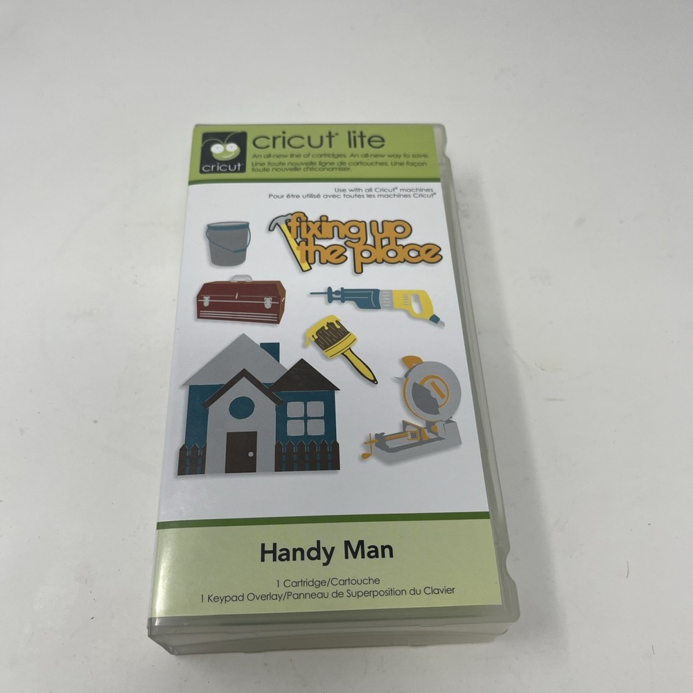 Cricut Cartridge‎ - Handy Man - Complete Set 2000160 - Unknown Link